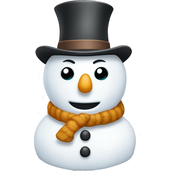 Schneemann fröhlich emoji