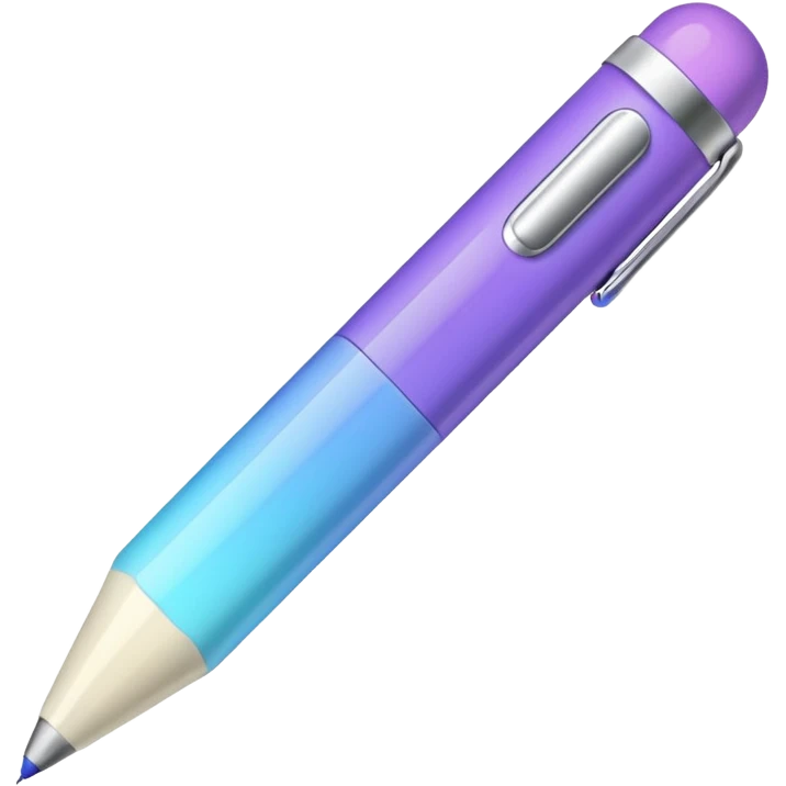 Depict a stylus or digital pen drawing colorful lines, suggesting creativity and UI/UX work. Include soft glowing accents or gentle motion to make it feel dynamic and exciting. Use soft blues, purples, and cream colors that complement the dark background. Style: modern, playful, and professional. emoji