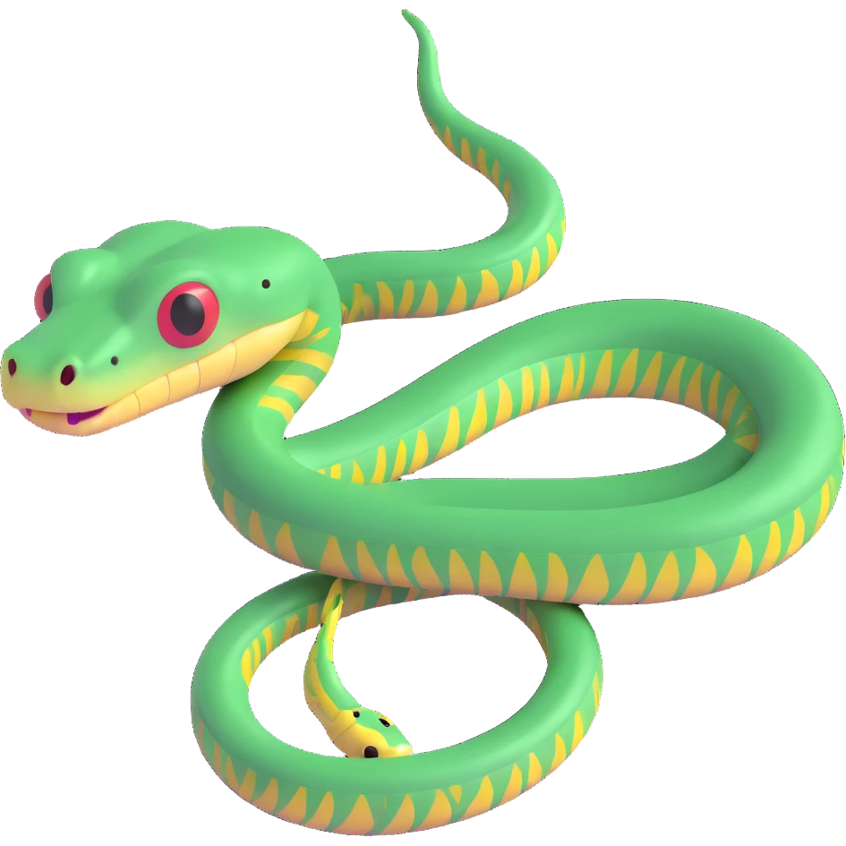 slither.io snake emoji