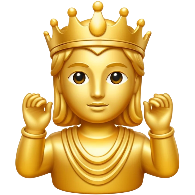 Golden idol (from the famous opening scene in Raiders) emoji