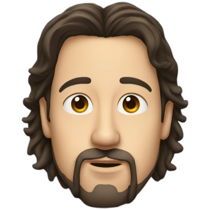 Pablo Iglesias with big nose emoji