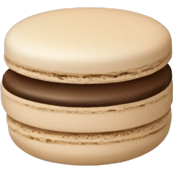 coffee macaron emoji