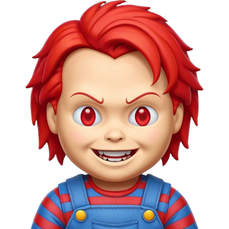 Un emojin de chuky emoji