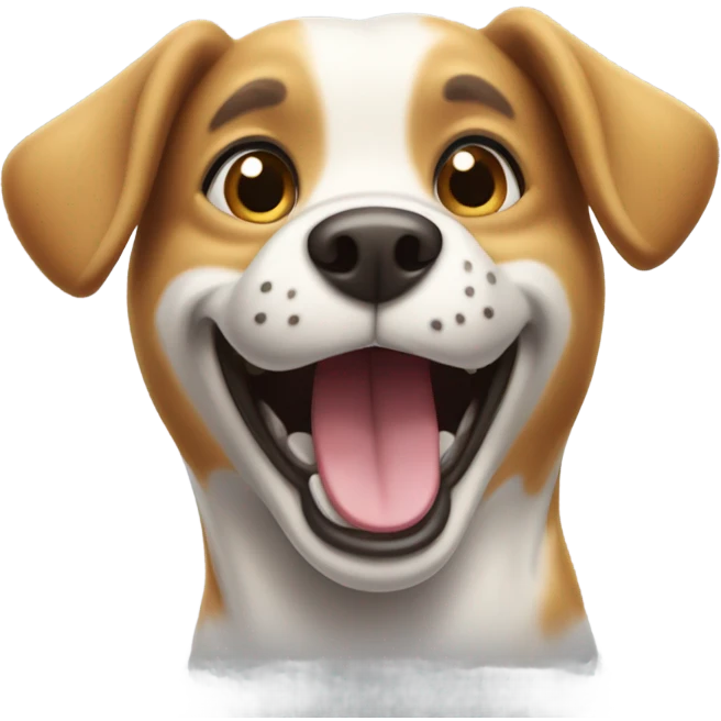 Wow the dog emoji