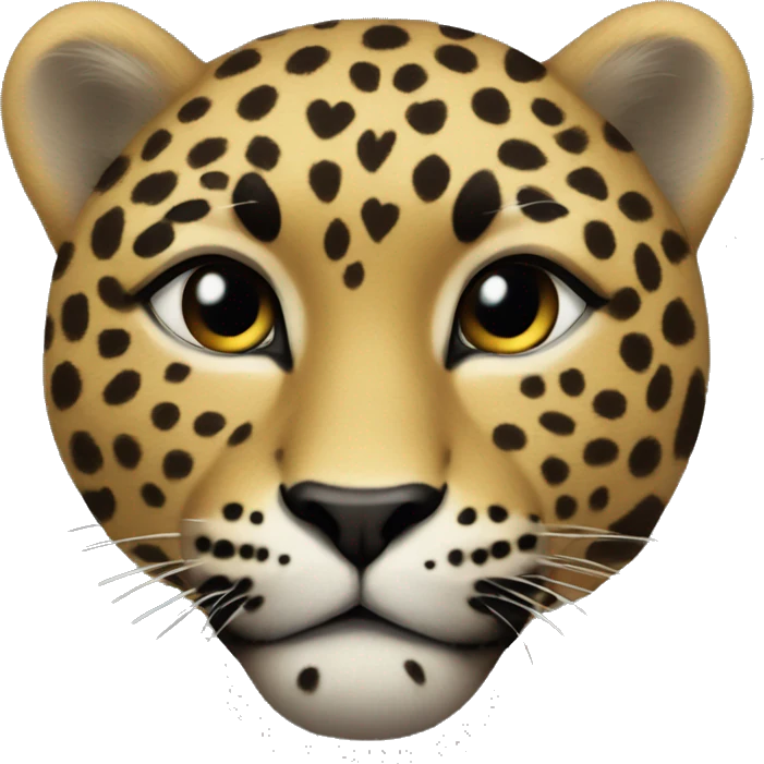 Cuore leopardato  emoji