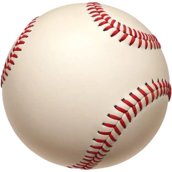 Cinematic Realistic Baseball Scene Emoji, depicted as an action-packed moment of a baseball in play with dynamic motion blur and crisp detailed textures, rendered with vibrant nostalgic lighting that captures the spirit of America's favorite pastime. emoji