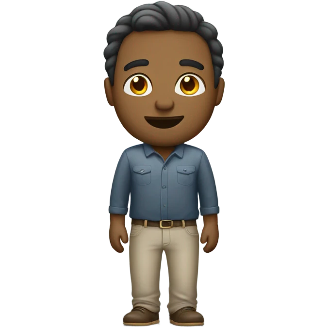 guy with pants slightly damp emoji