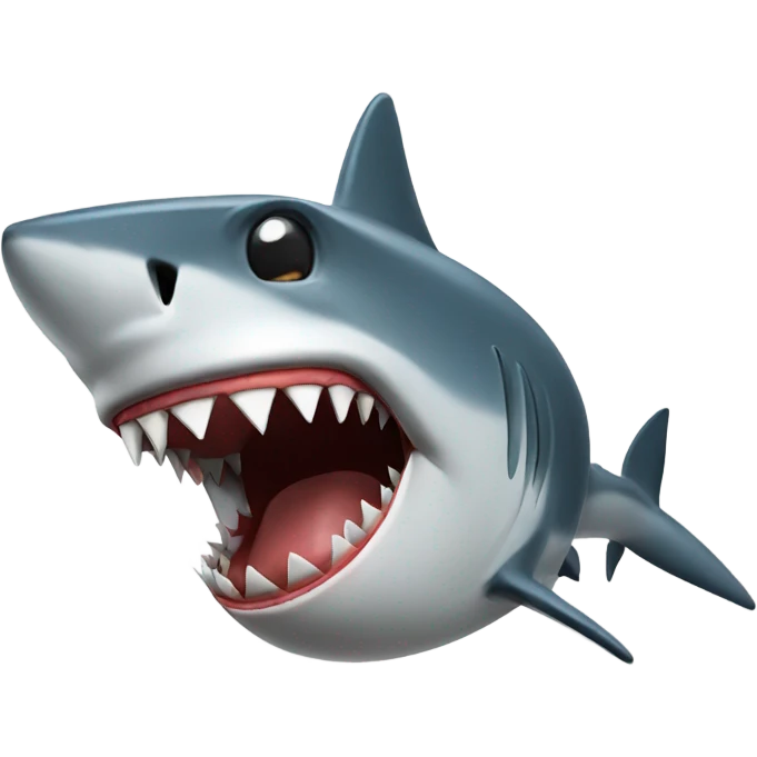 Shark smoking  emoji