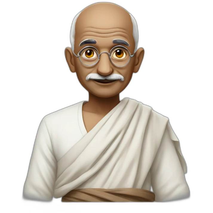 Gandhi emoji