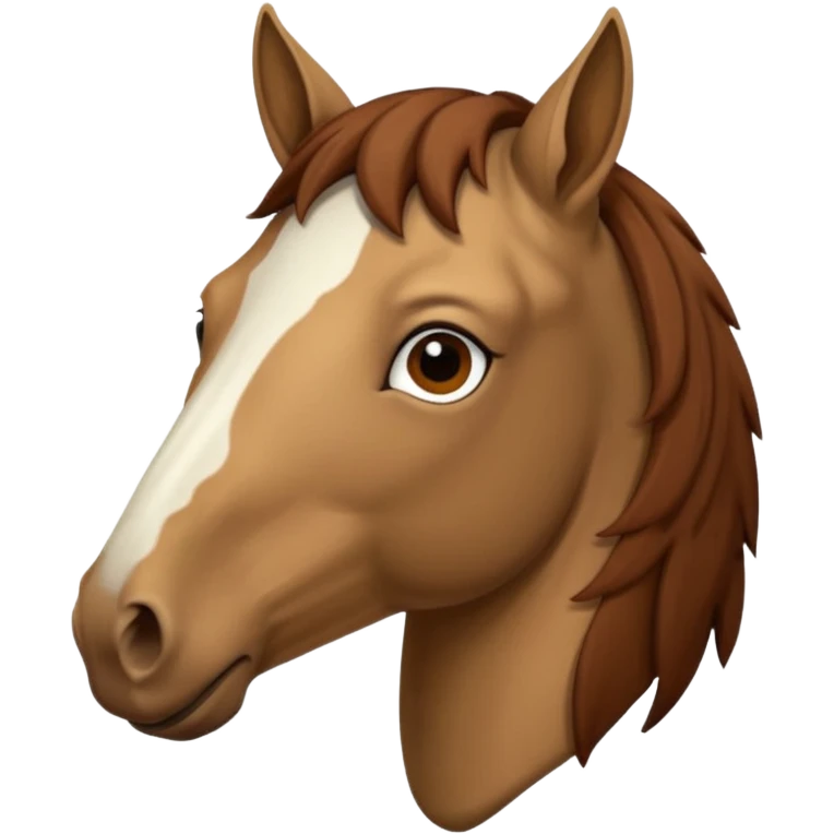 Persona con cabeza de caballo emoji
