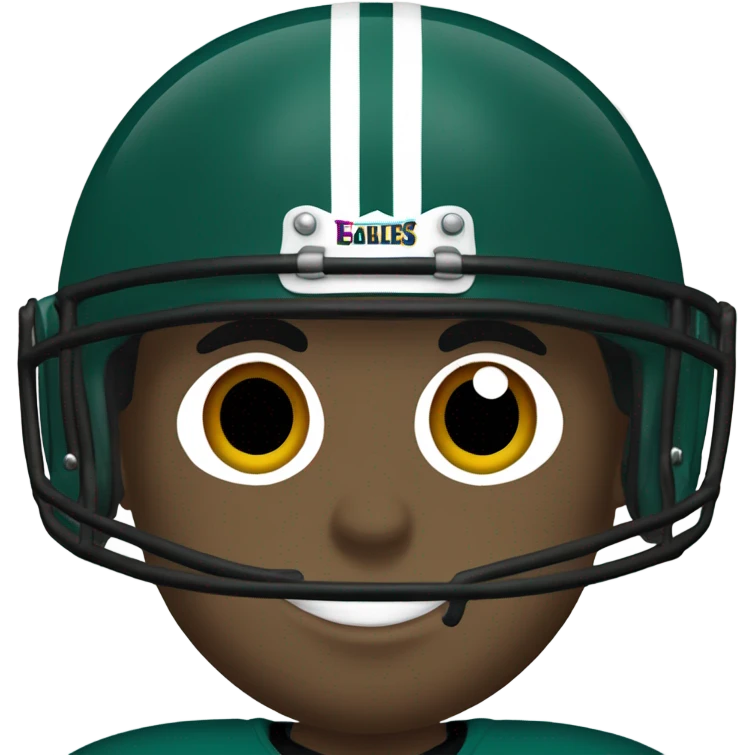 Philadelphia eagle football player  emoji