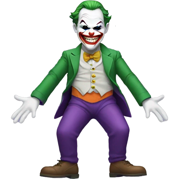 joker with a big butt emoji