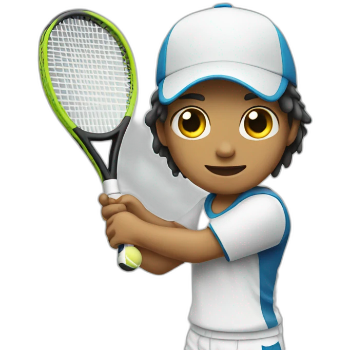 bones-playing-tennis emoji