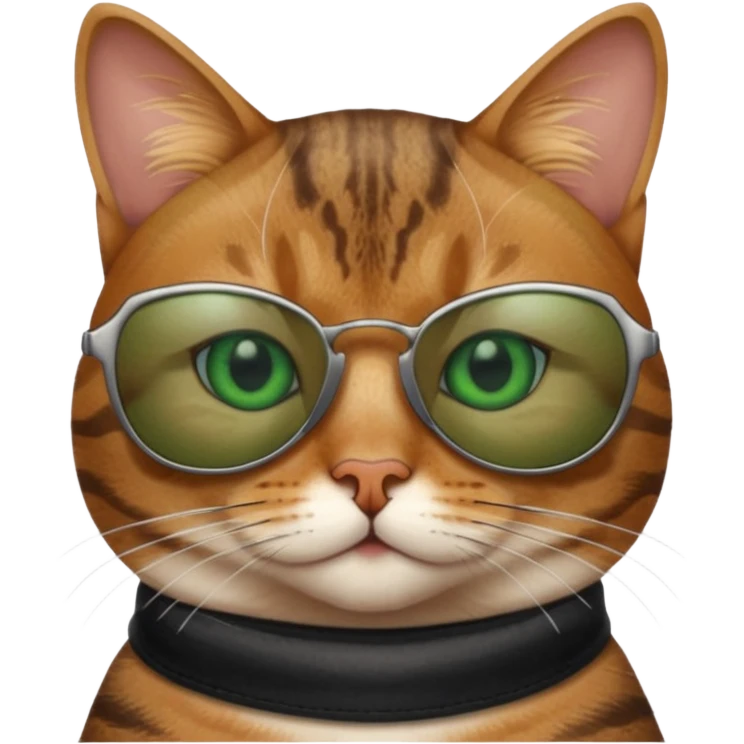 Cat wearing sunglasses emoji