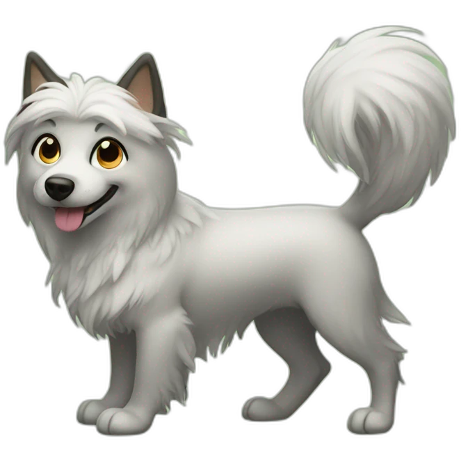 magical dog emoji