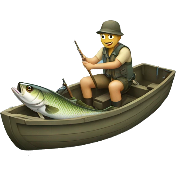Fishing emoji