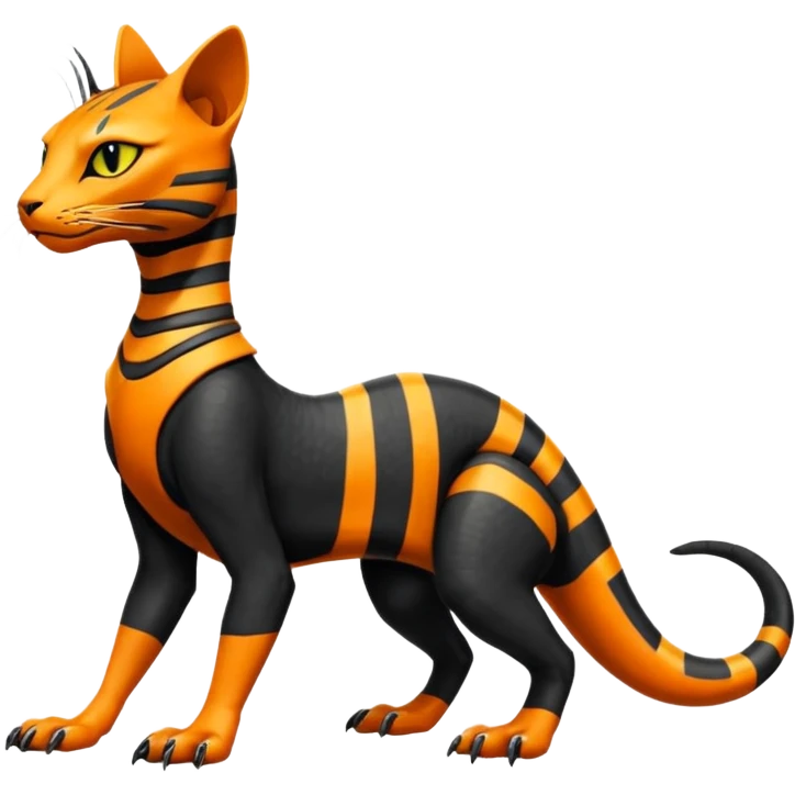 Salandit-Bastet-Fakémon-hybrid-creature (full body)  emoji
