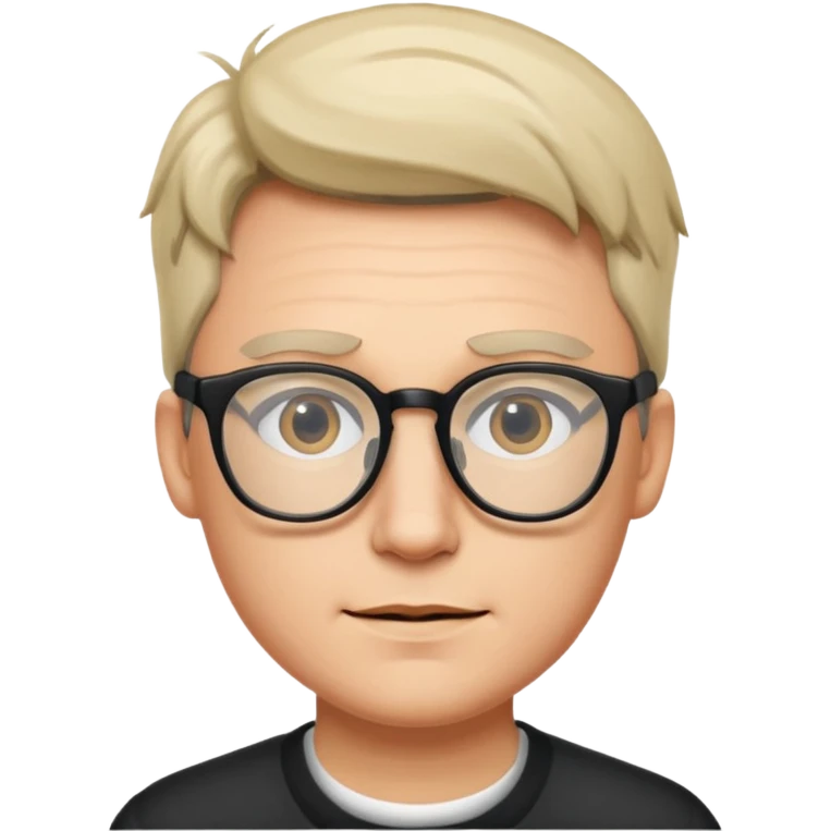 men with glasses emoji