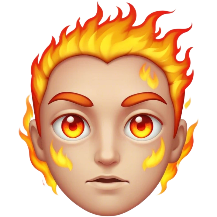 Fire in my eyes emoji