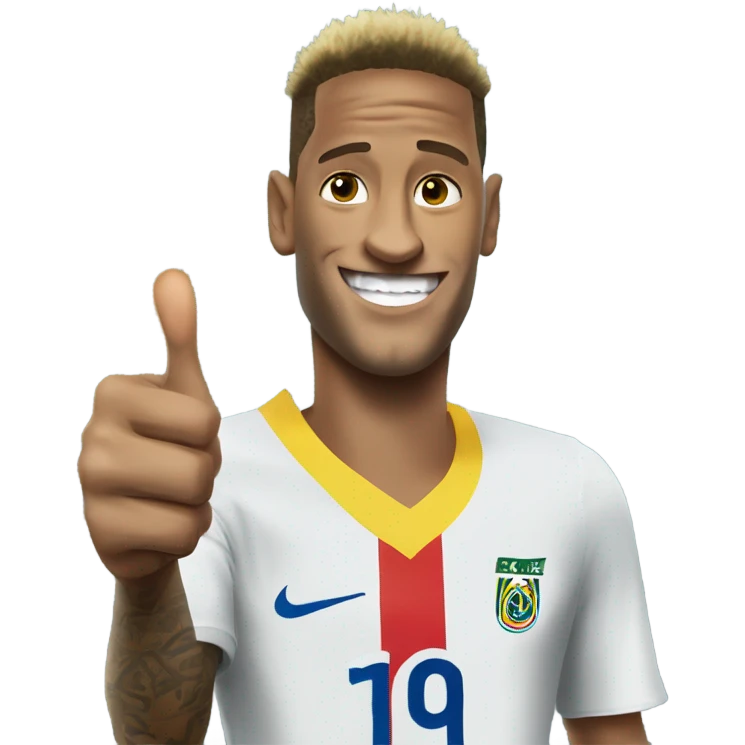 Neymar thumb up emoji