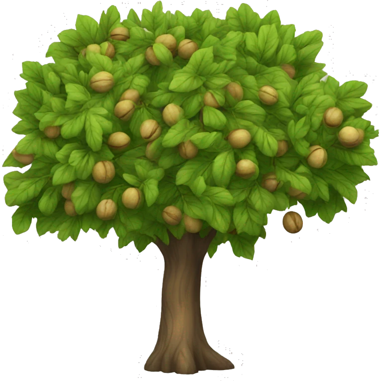 Walnut tree emoji