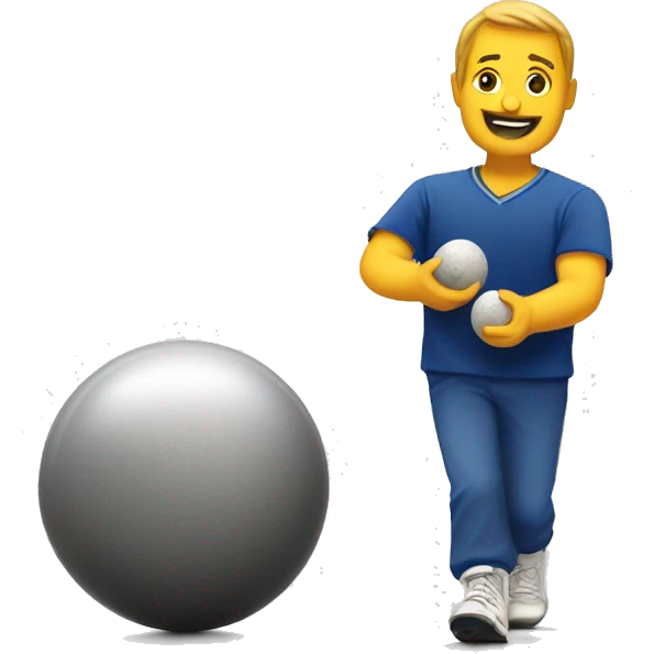 Pétanque emoji