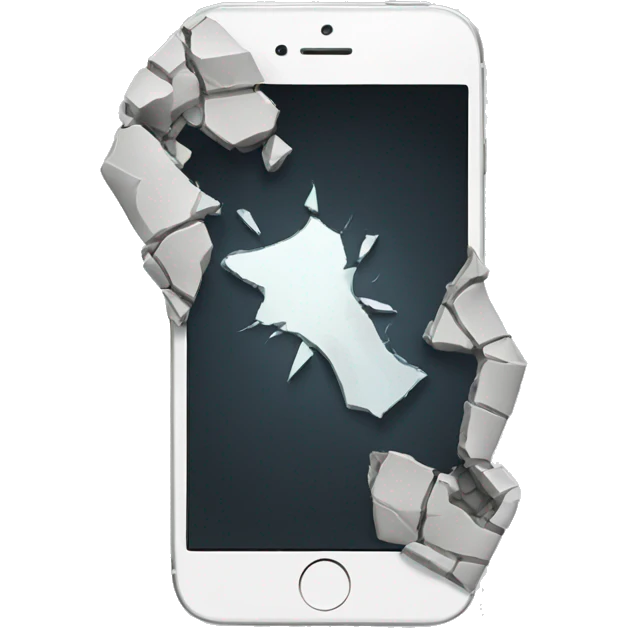 Broken iphone emoji