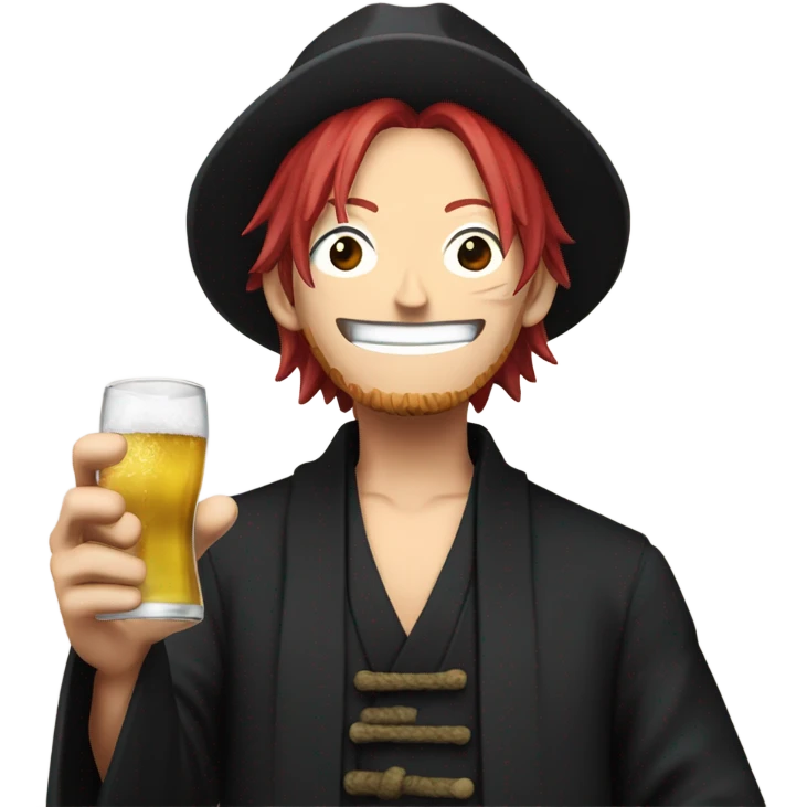 one piece shanks emoji