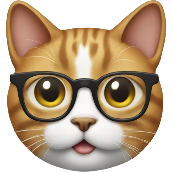 cat with glasses emoji