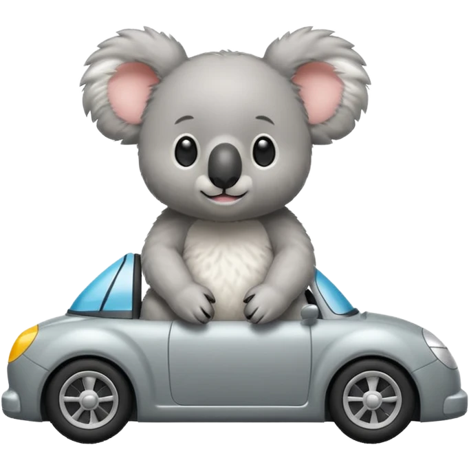 Koala car emoji