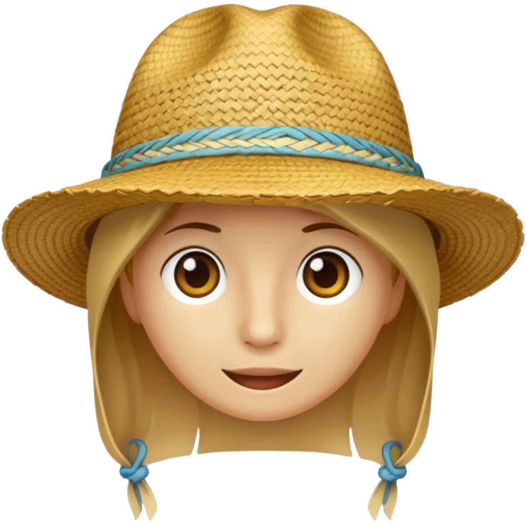 Chapeau de paille one piece emoji