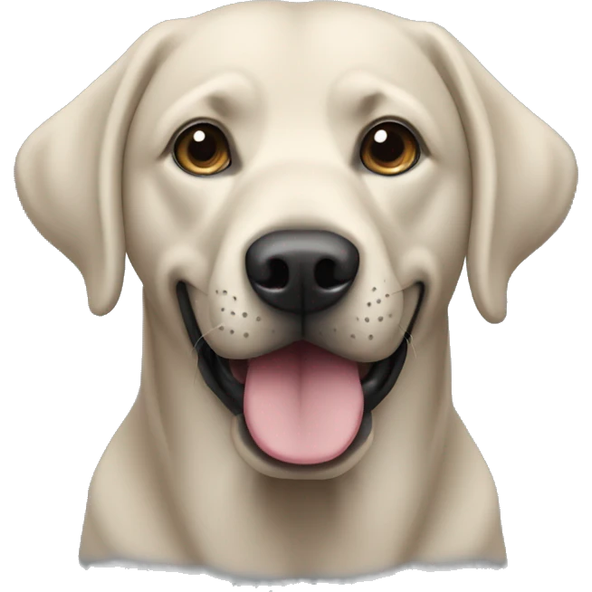 Blac Labrador emoji