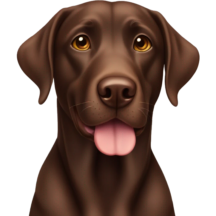 chocolate lab emoji