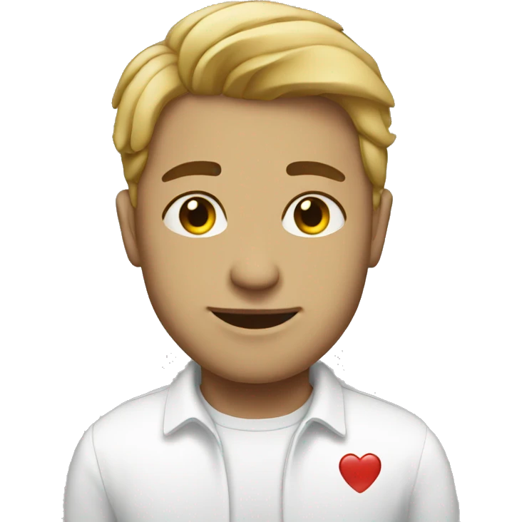 white love emoji