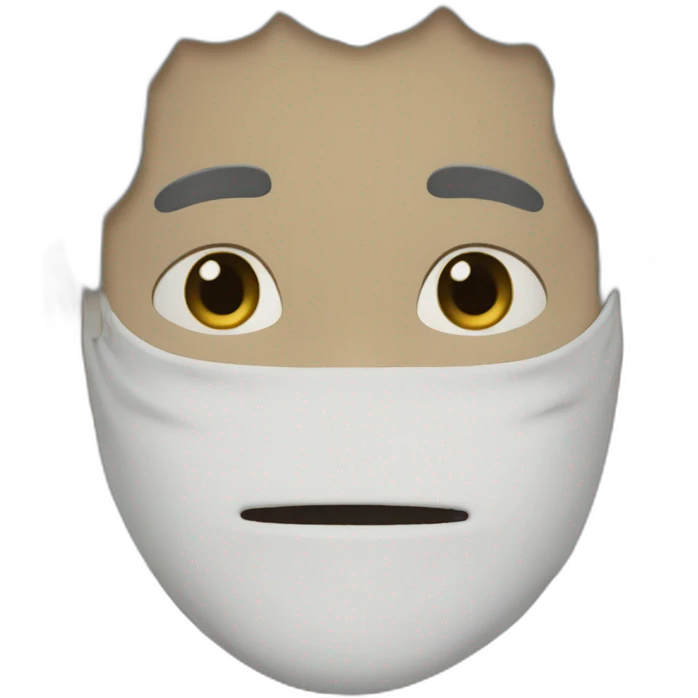 Ghibli sans visage emoji