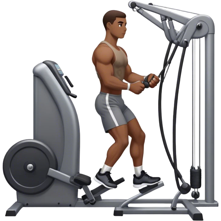 guy cable-crossover gym emoji