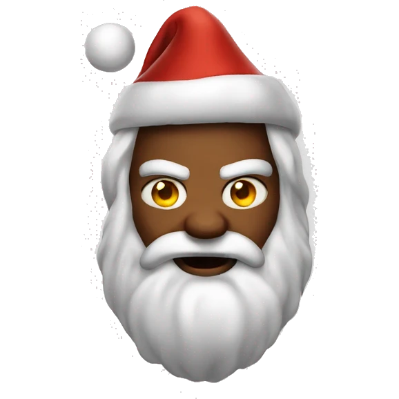 Spicy evil Santa Claus  emoji