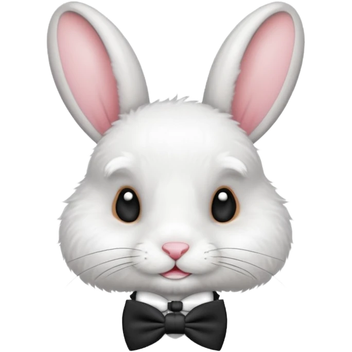 rabbit with bow tie emoji