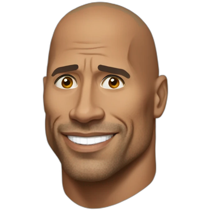 Dwayne "The Rock" Johnson emoji