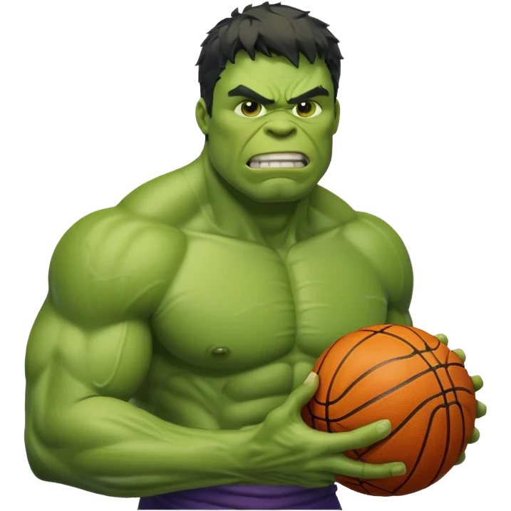 hulk jogandobaasquete emoji