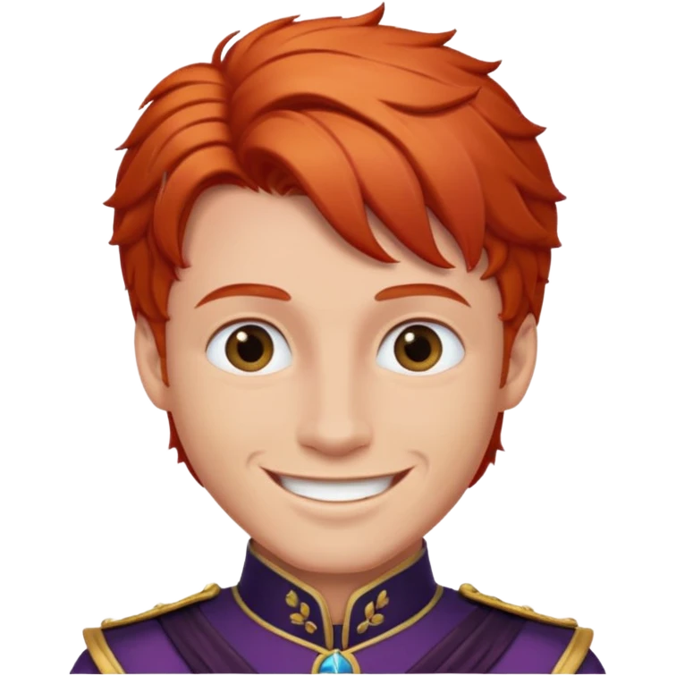 red-haired princes emoji
