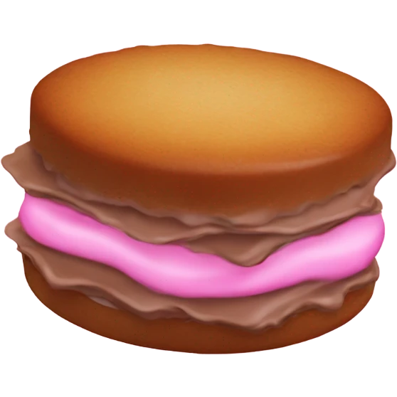 Alfajor rosa  emoji