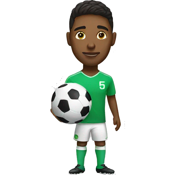 Soccer player emoji