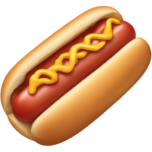 Person licking hotdog emoji