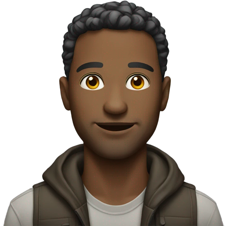 urban male portrait outdoors emoji