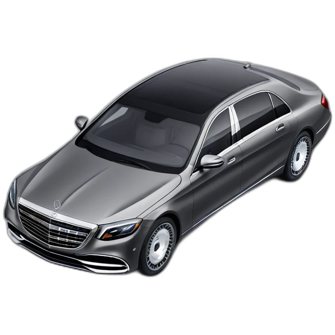 Gray Mercedes maybach 2022 emoji