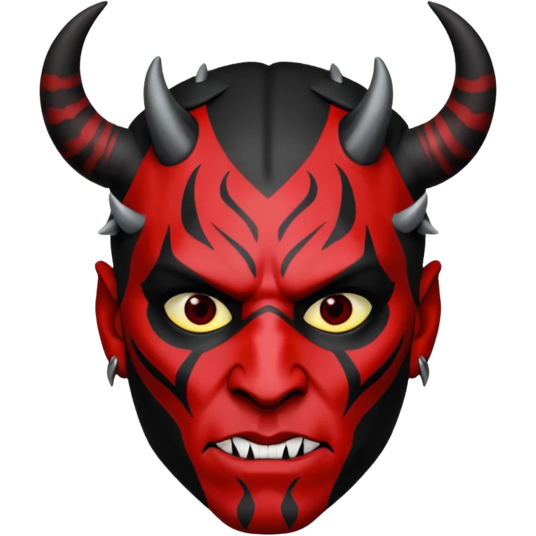 Dark maul emoji