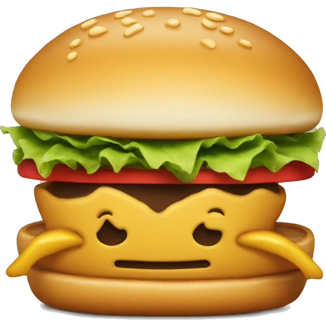 Mcdonalds logo but a K emoji