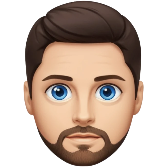Keith Duffy with blue eyes, dark brown hair  emoji