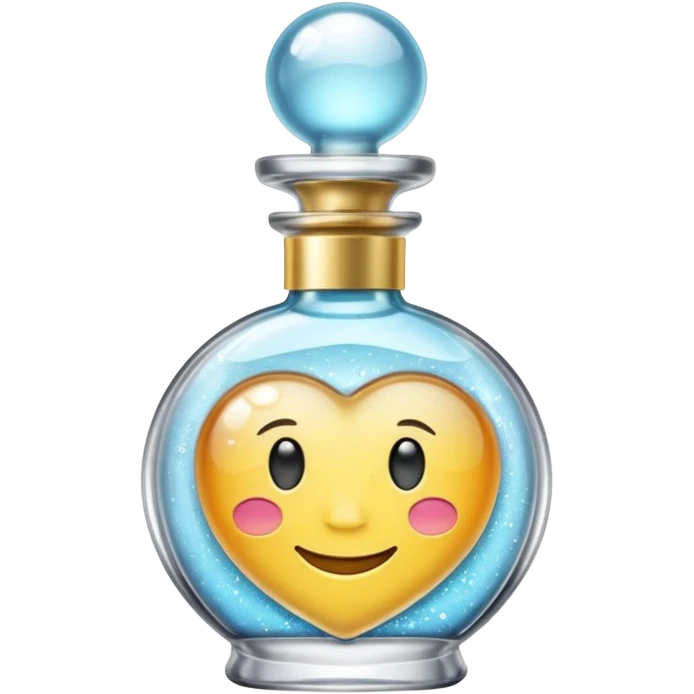 create a fragrance emoji in the style of iphone emoji